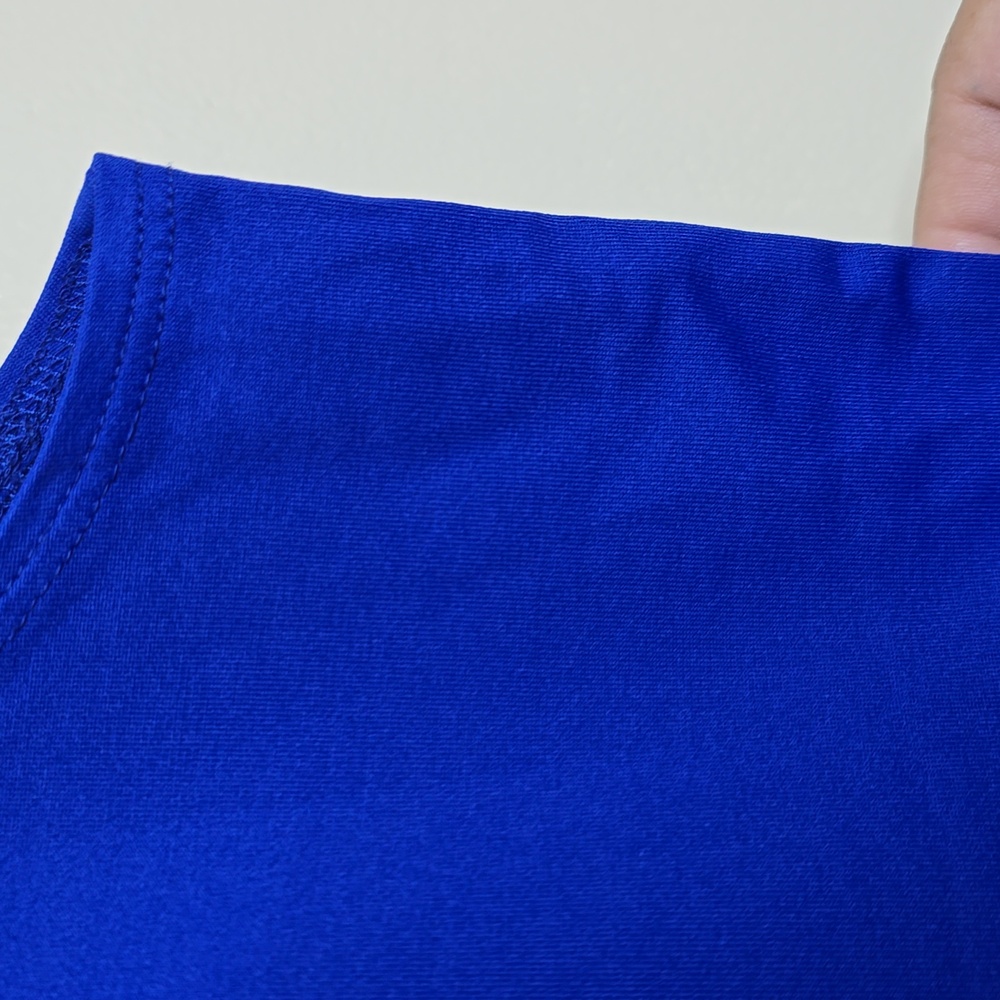 Chico's Royal Blue Stretch Sleeveless Tank Top / Shell Size 3 - Picture 8 of 8